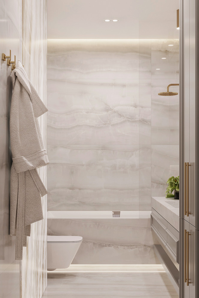 Дизайн-проект жилого дома в ЖК «Сердце Столицы» 80.3 кв.м