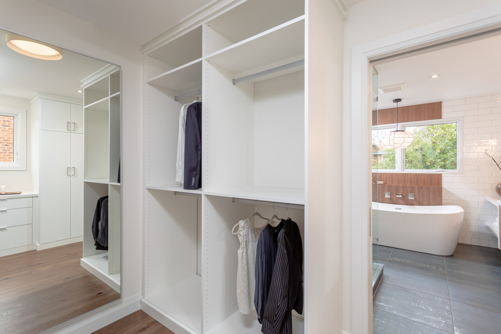 Primary closet - Transitional - Closet - Toronto - by Catlin Inc.