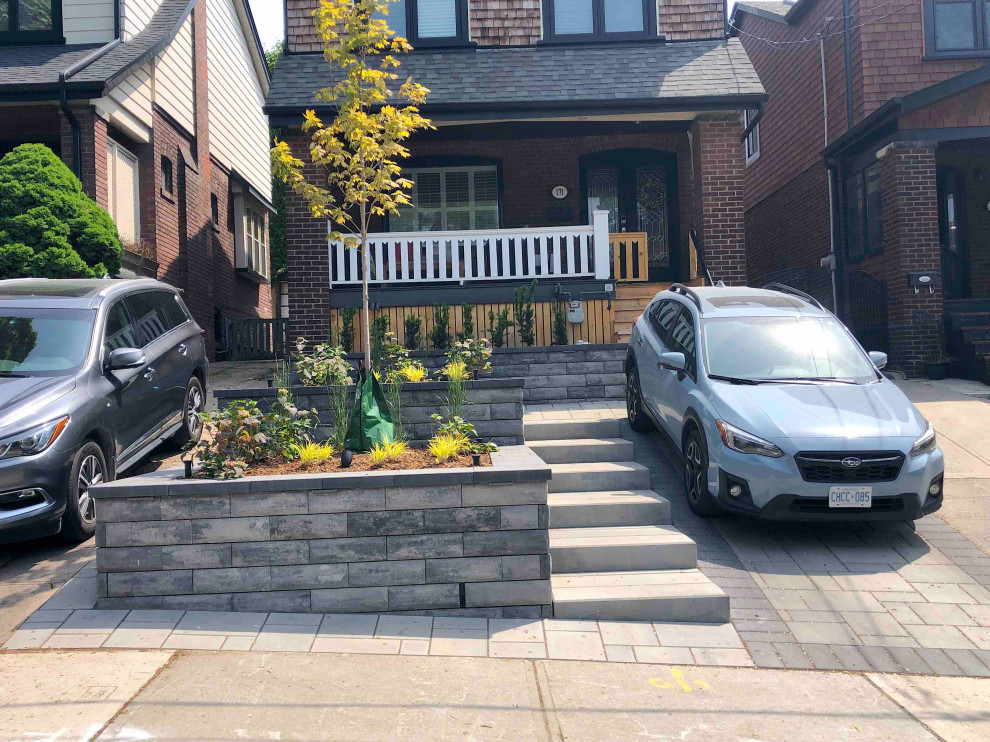 Driveway Widening Toronto - Green Apple Landscaping - Experts in Front Yard Parking Pads