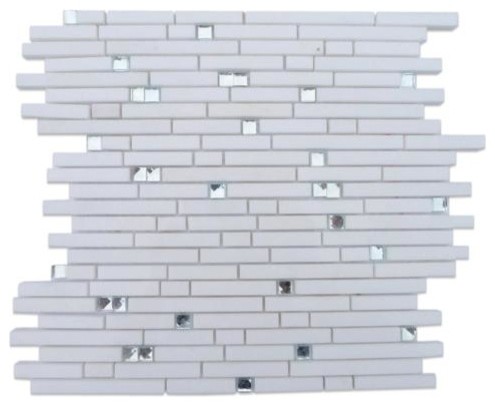 11 25 X11 75 Enchanted Grecian Marble And Gl Tile Contemporary 11 25 X11 75 Enchanted Grecian Marble And Gl Tile