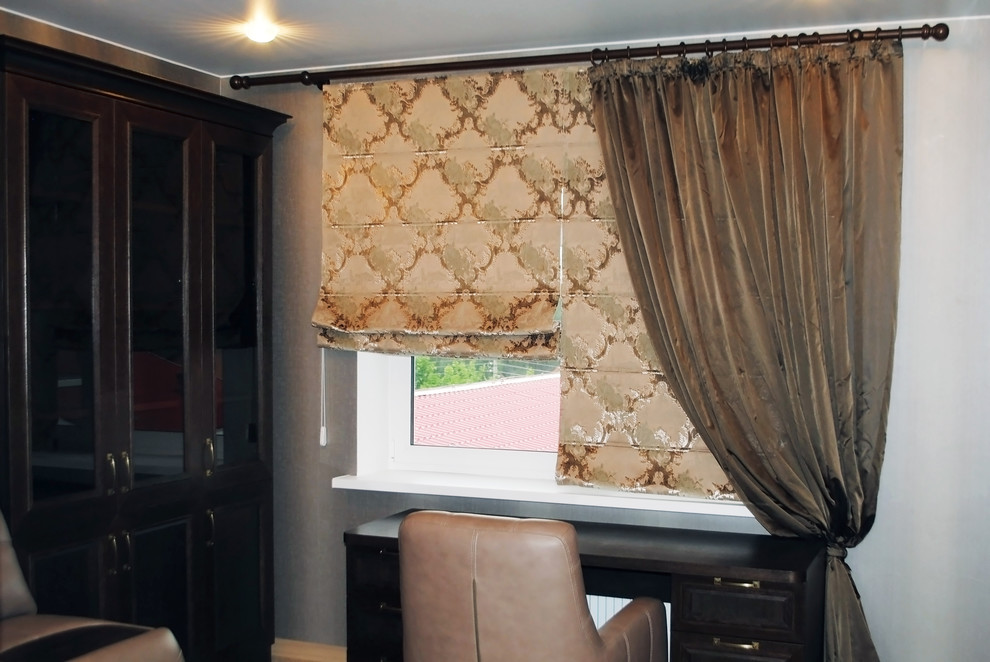 Римские шторы в интерьере