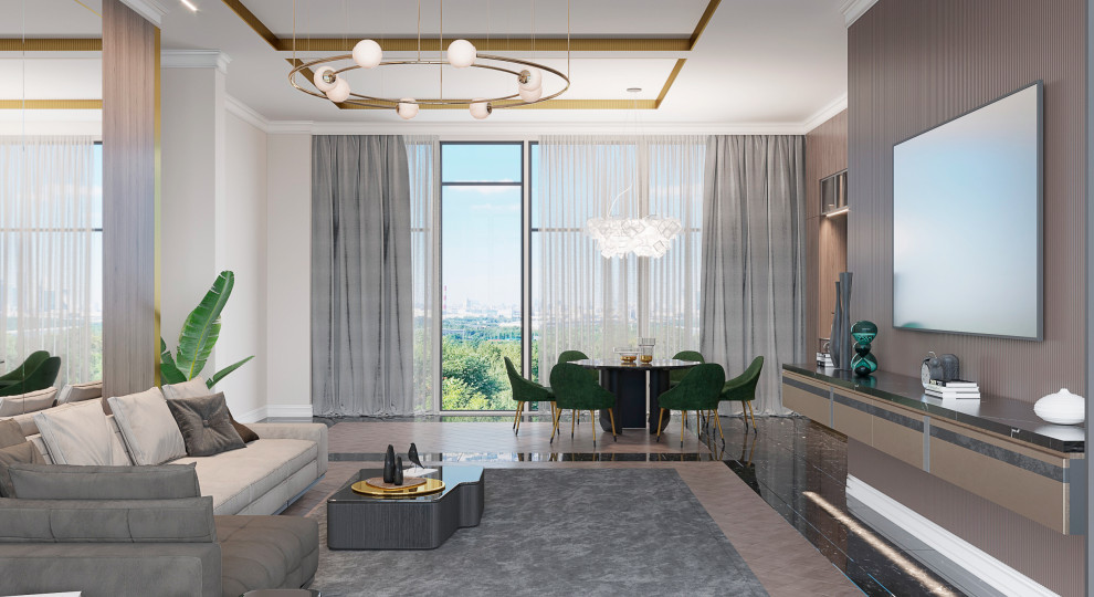 Дизайн интерьера квартиры ЖК Крылья