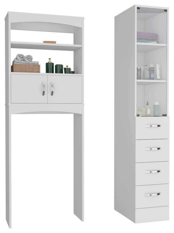 DEPOT Sheridan 2Piece Bathroom Set with Linen and