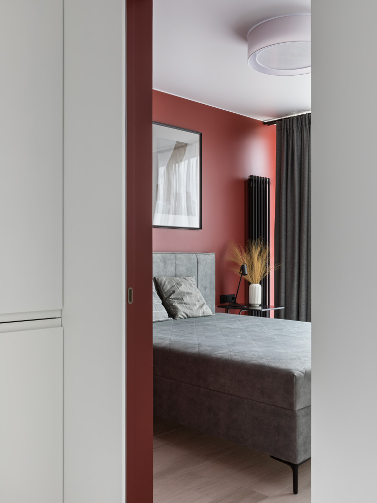 Цветовой минимализм в арендной квартире .