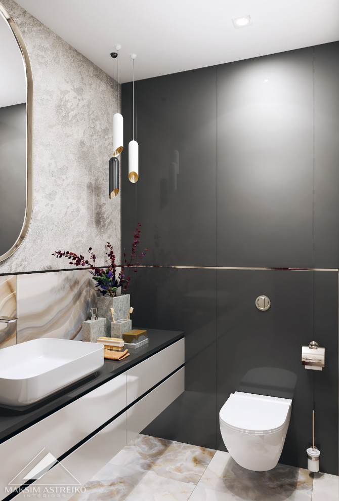 Современный интерьер с элементами арт деко