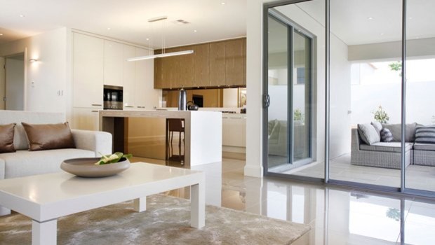 Medallion Homes - Domo Display Home trendy-dagligstue