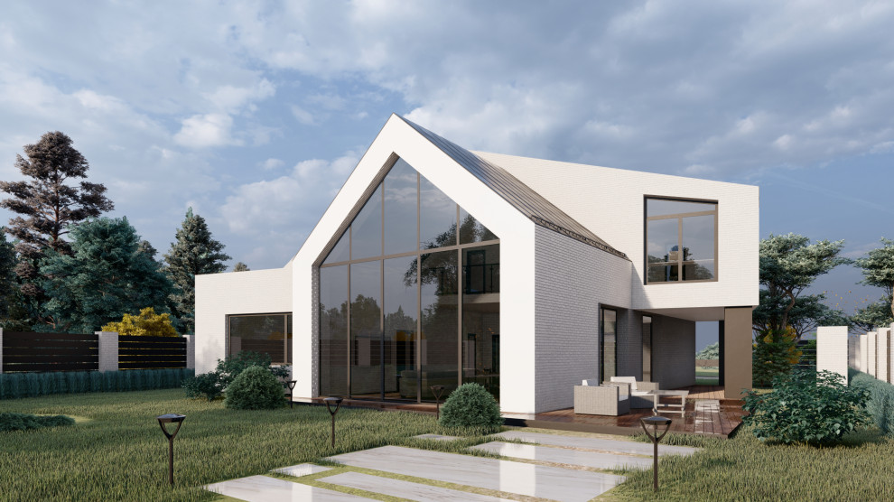 Проект 2-этажного дома для Елены