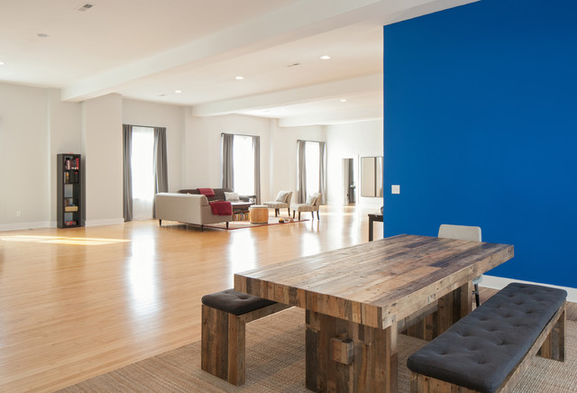 Loft Conversion trendy-spisestue