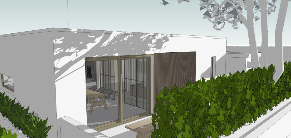 Einfamilienhaus mit Sanierung des Bestands und Erewiterung durch einen Anbau