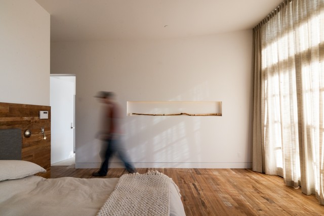 Trendsetting in Solana minimalistisch-schlafzimmer