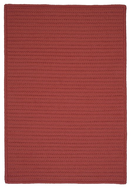 Colonial Mills Simply Home Solid H104 Terracotta RUG