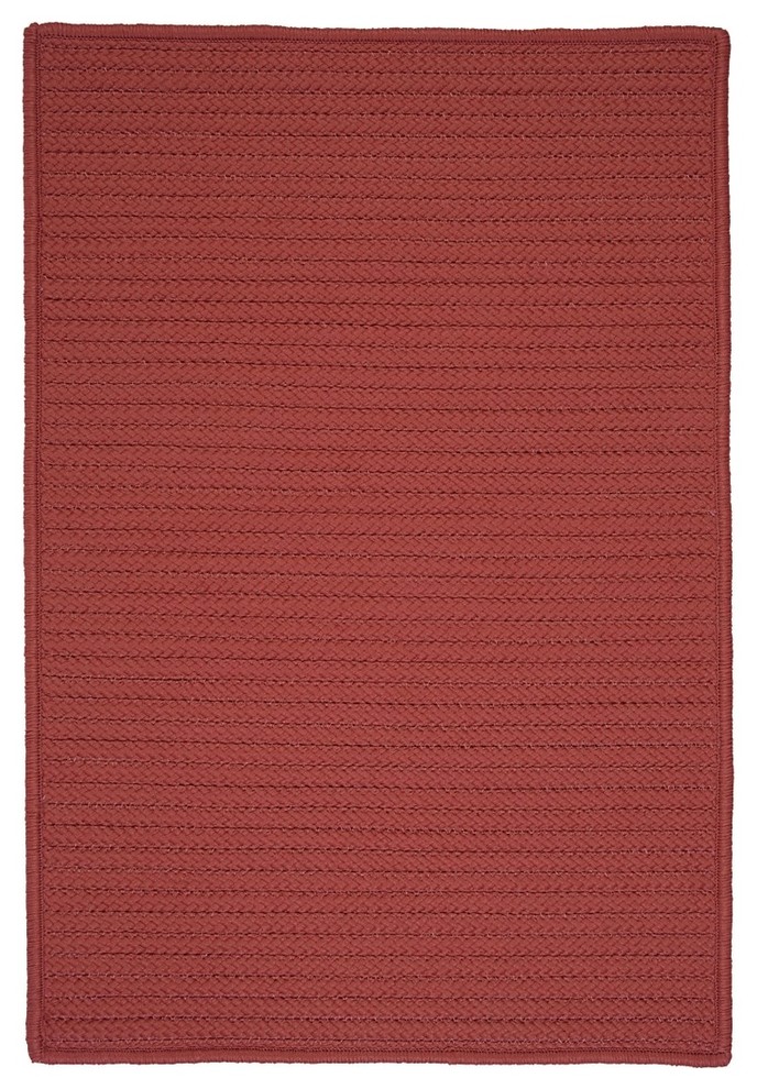 Colonial Mills Simply Home Solid H104 Terracotta RUG
