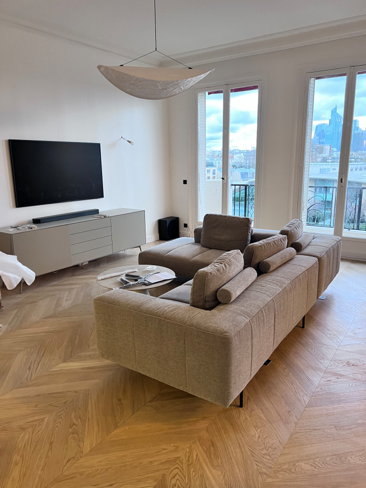 Rénovation complète d'un appartement moderne à Neuilly