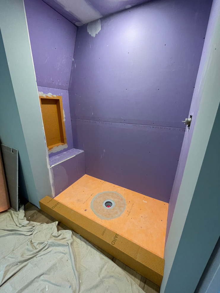 Help! Did the installer ruin our kerdi shower pan by screwing into it