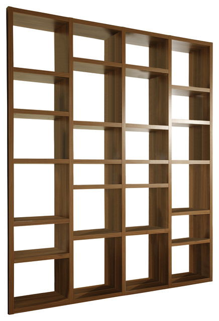 Torero Walnut Bookcase/Room Divider