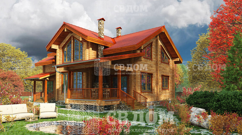 Спецпредложение на дома из клееного бруса