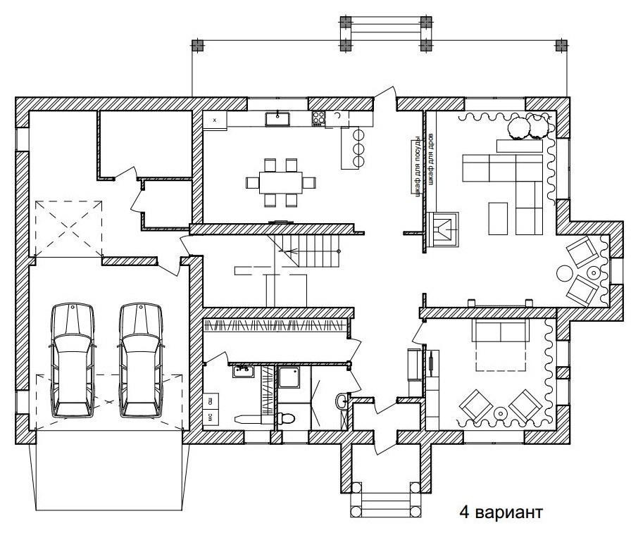 Дизайн-проект жилого дома