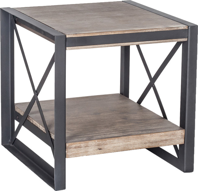 Bronx Side Table Industrial Tables And End By Bronx Side Table Light Brown