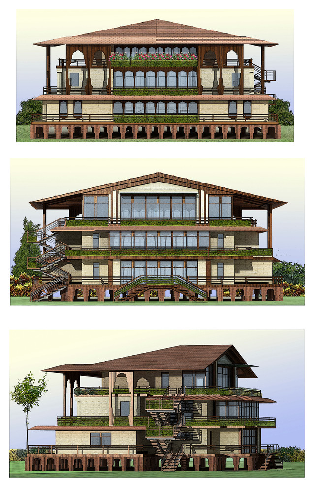 Дом в восточной Индии