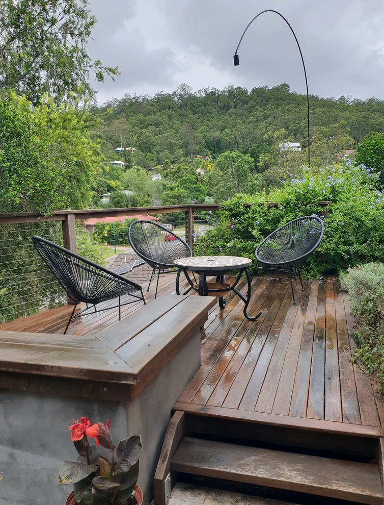This is an example of a deck in Brisbane.