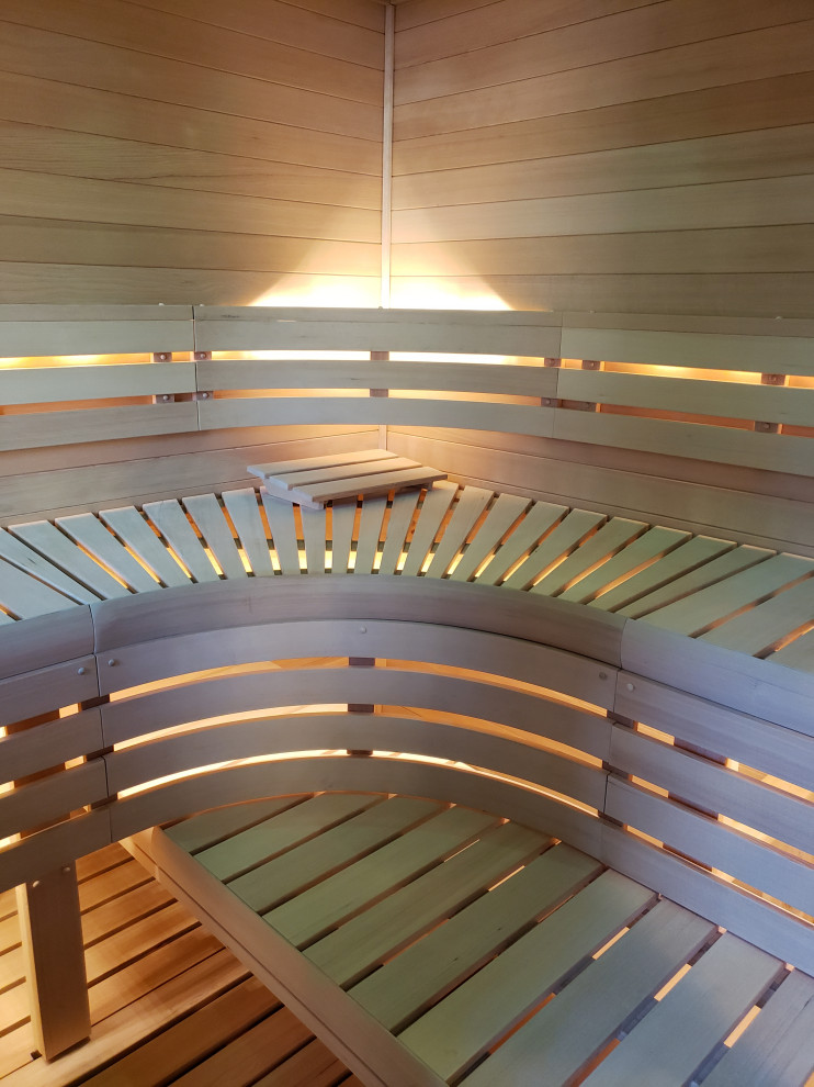 Custom Built-in Sauna