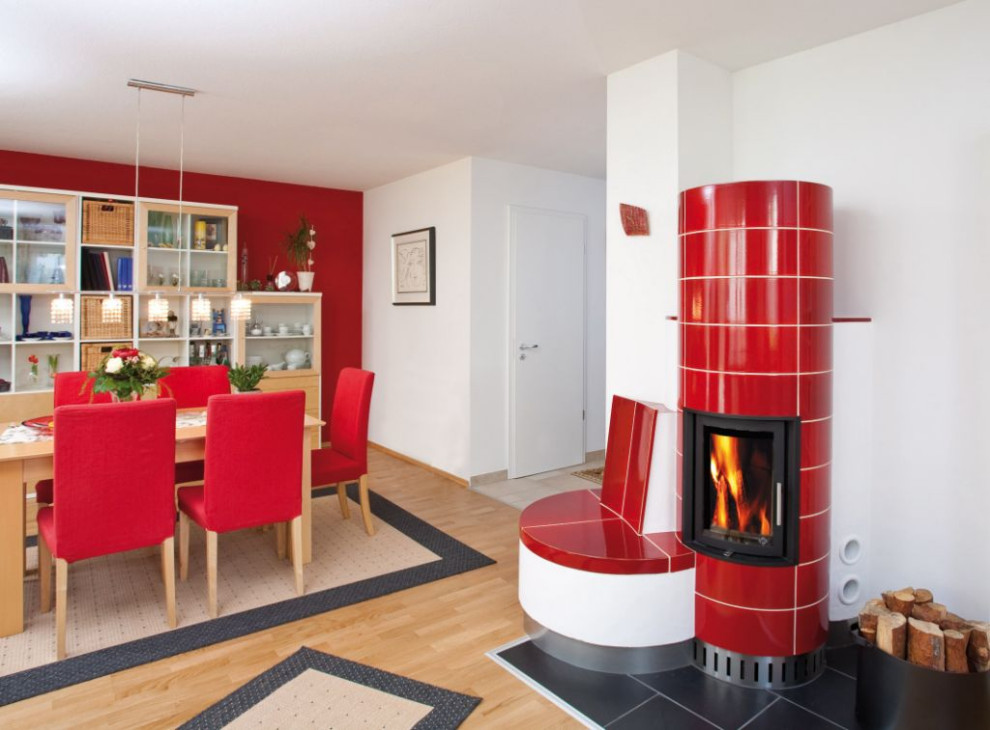 Изразцовые камины и печи