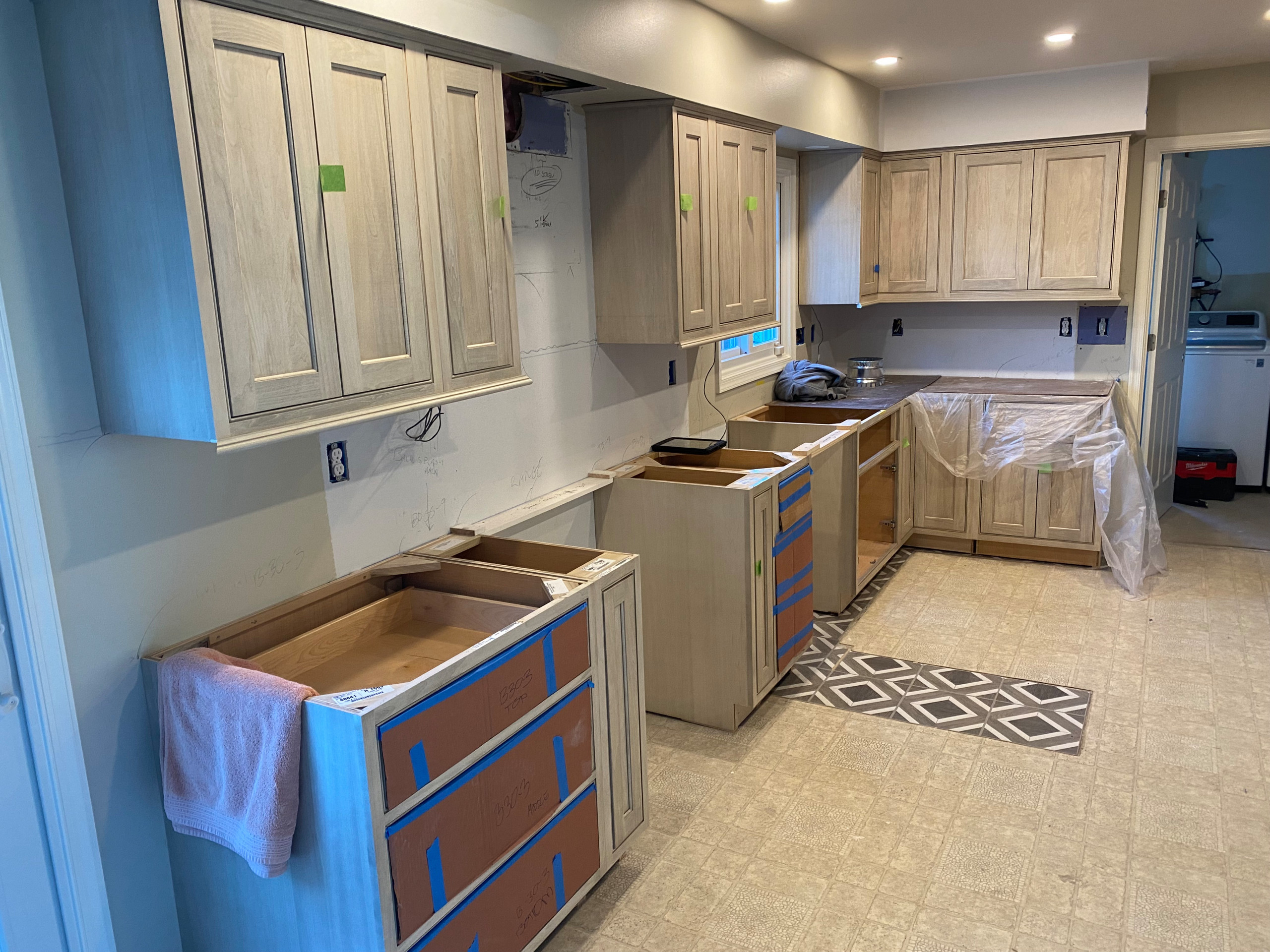 Bowie Colonial Kitchen Remodel