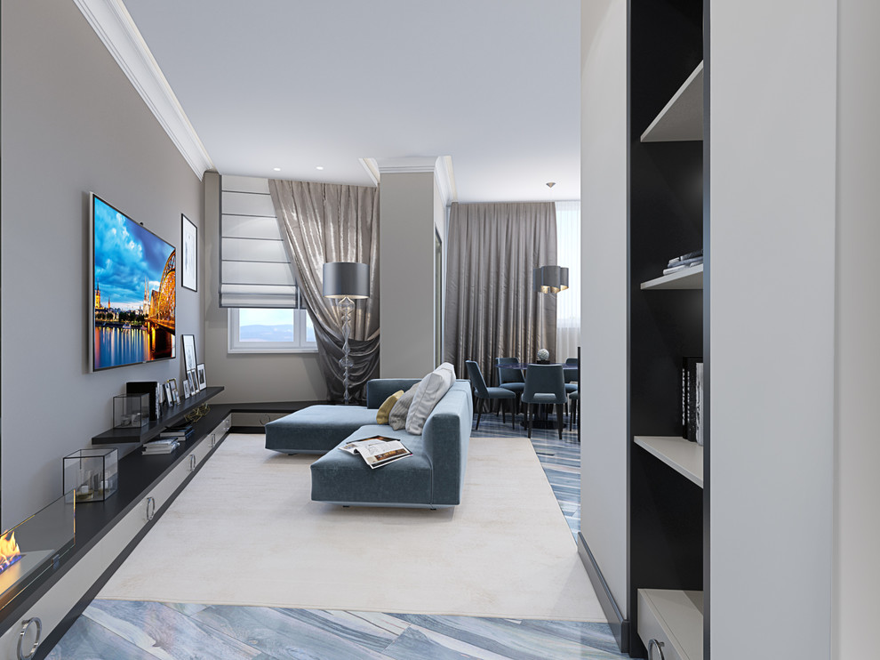 Дизайн Проект Однокомнатной Квартиры 50м2