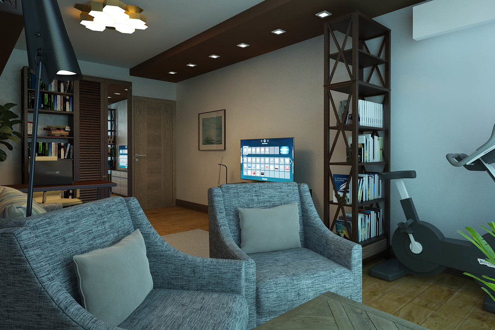 Эскизный проект квартиры на Марфинской