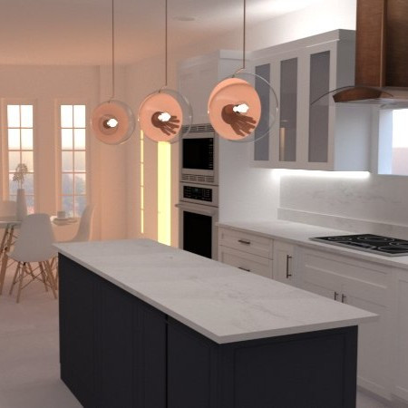 The Clean & Crisp Kitchen