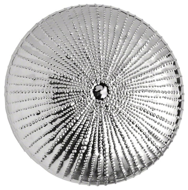 Sea Urchin Large Chrome Wall Sculpture
