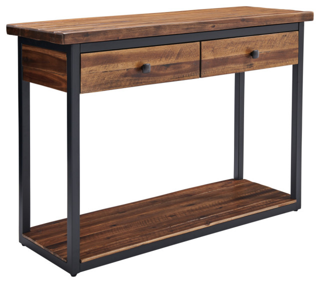 Rustic Wood Console Table, Clairmont Console Table