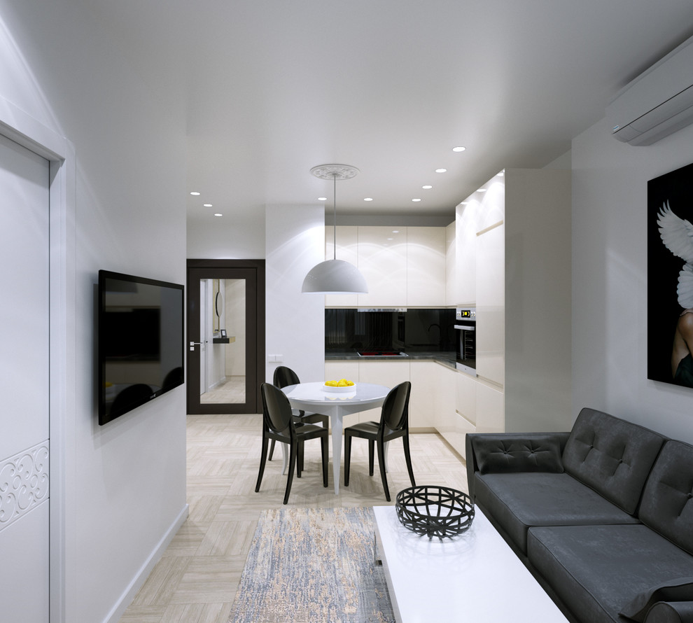 Проект Квартиры под сдачу в ЖК "Савеловский Сити" Вариант 1