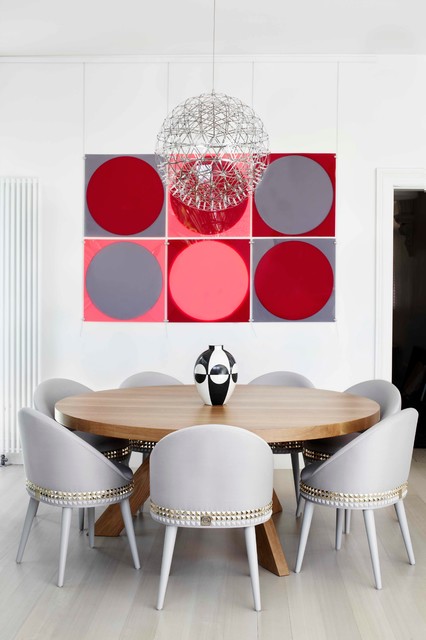 Sinclair Residence contemporaneo-comedor