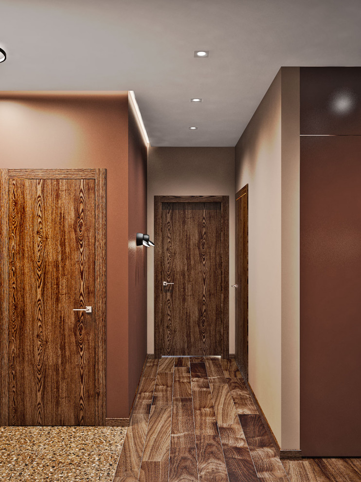 Проект трехкомнатной квартиры в ЖК Тушино 2018