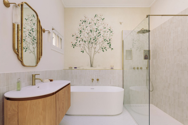 Projet Ch&acirc;tillon klassisch-modern-badezimmer