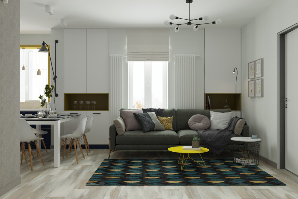 Проект 3-х комнатной квартиры в ЖК "Красный Бор"