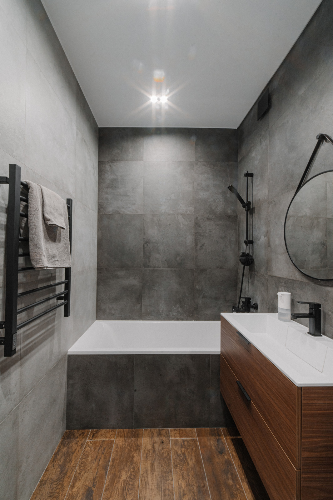 Реализованный дизайн-проект, ЖК "Отражение"