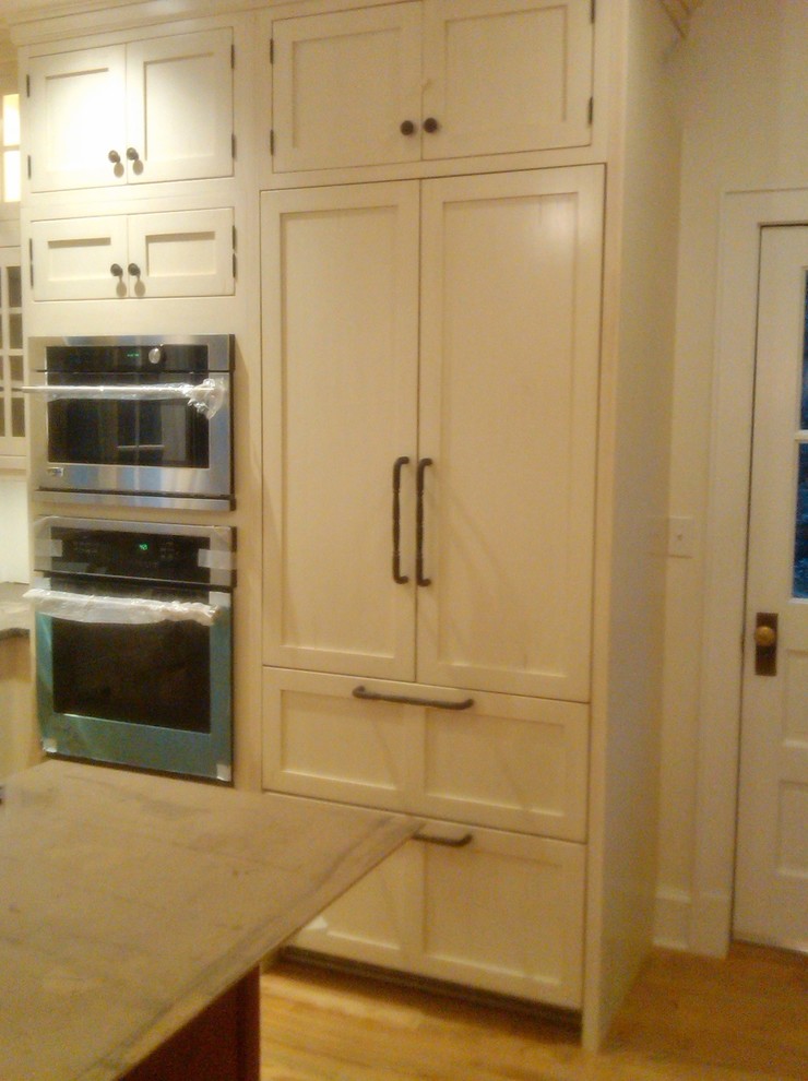 Painted Maple Kitchen In Progress