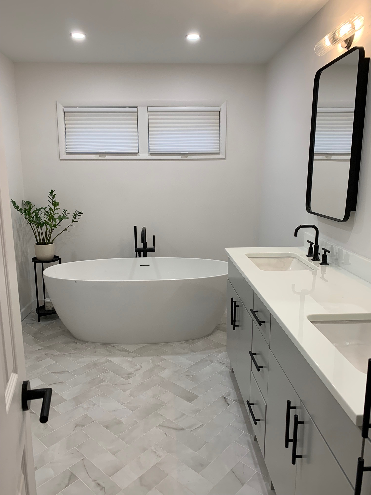 Modern Master Bathroom Remodel