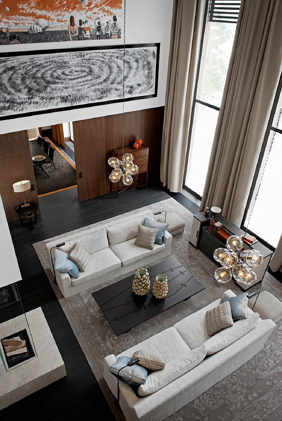 Интерьер дома в Николино