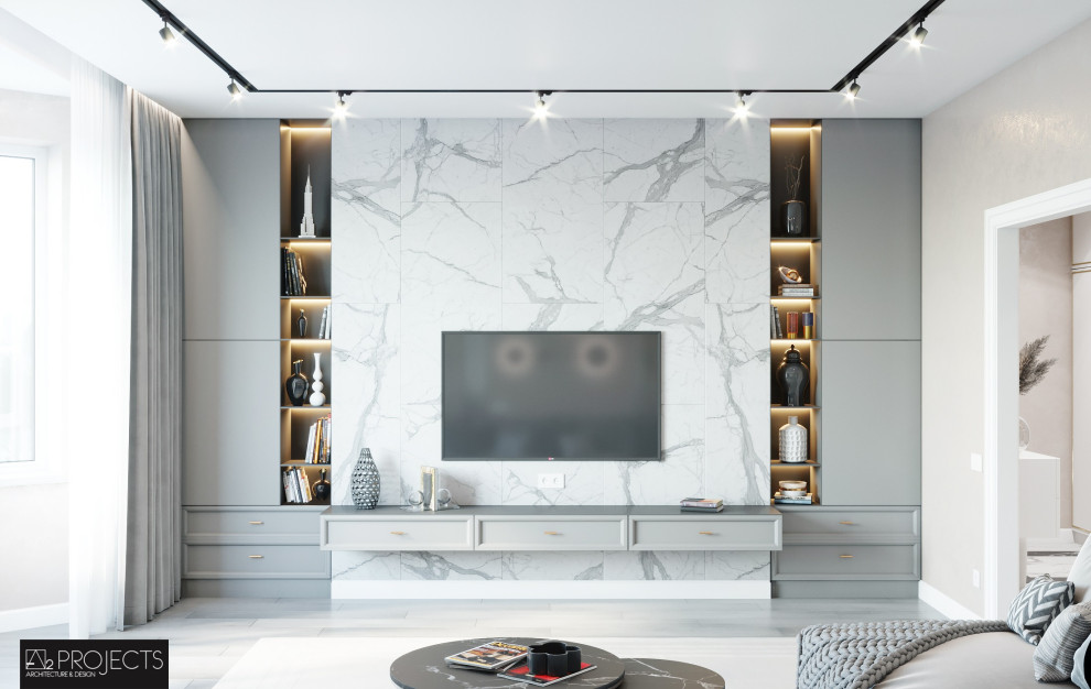 Дизайн-проект квартиры 103 м2 жк"покровский"