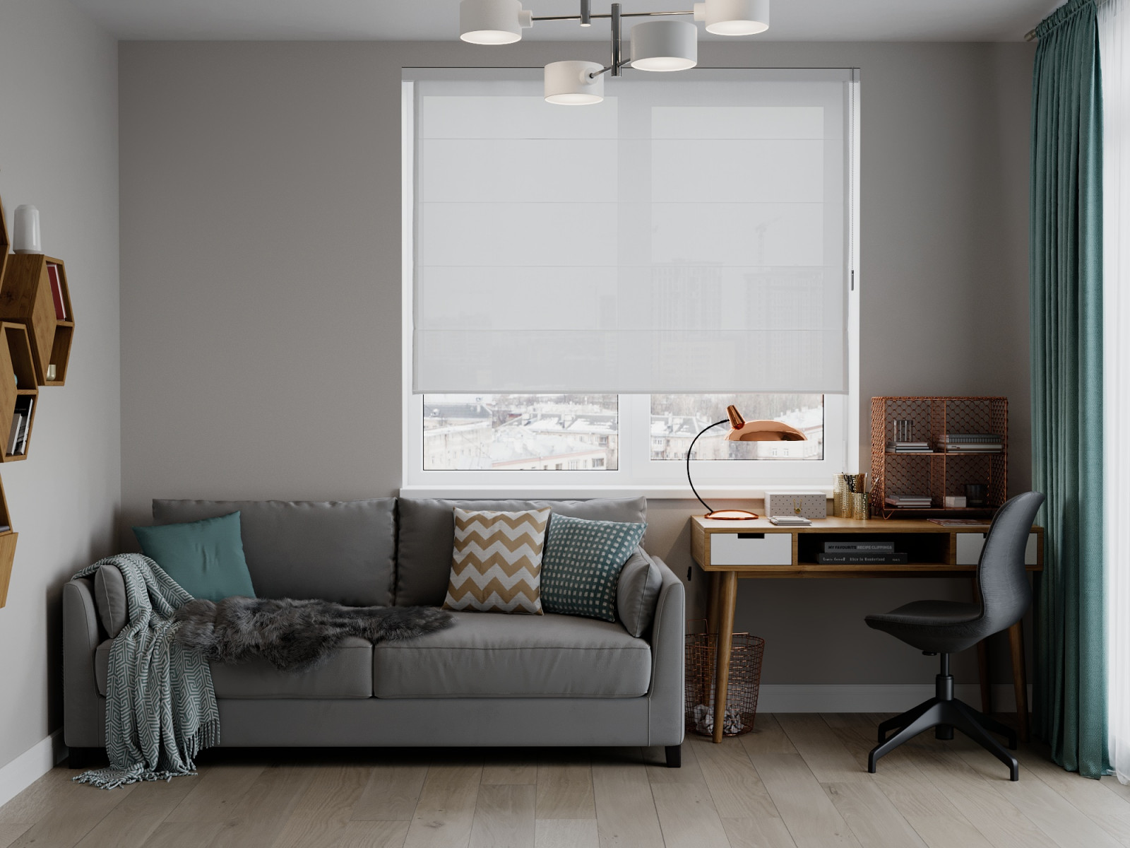 Однокомнатная квартира для молодой девушки