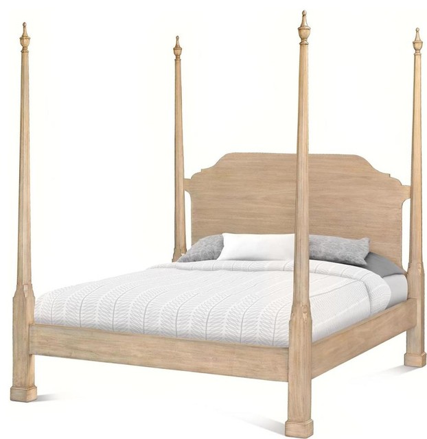 Scarborough House Bed King Tivoli Wood, King Size Wooden Canopy Bed Frame