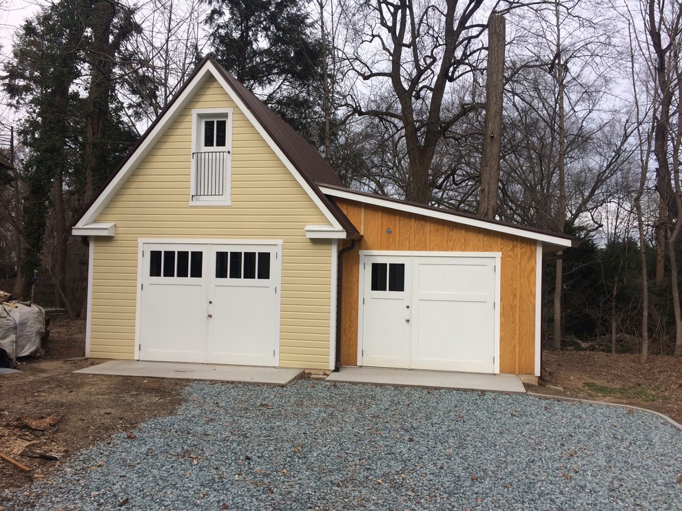 Example of a country garage design in DC Metro