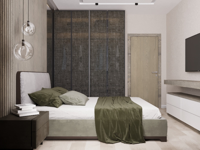 Интерьер в ЖК Ньютон для молодой пары