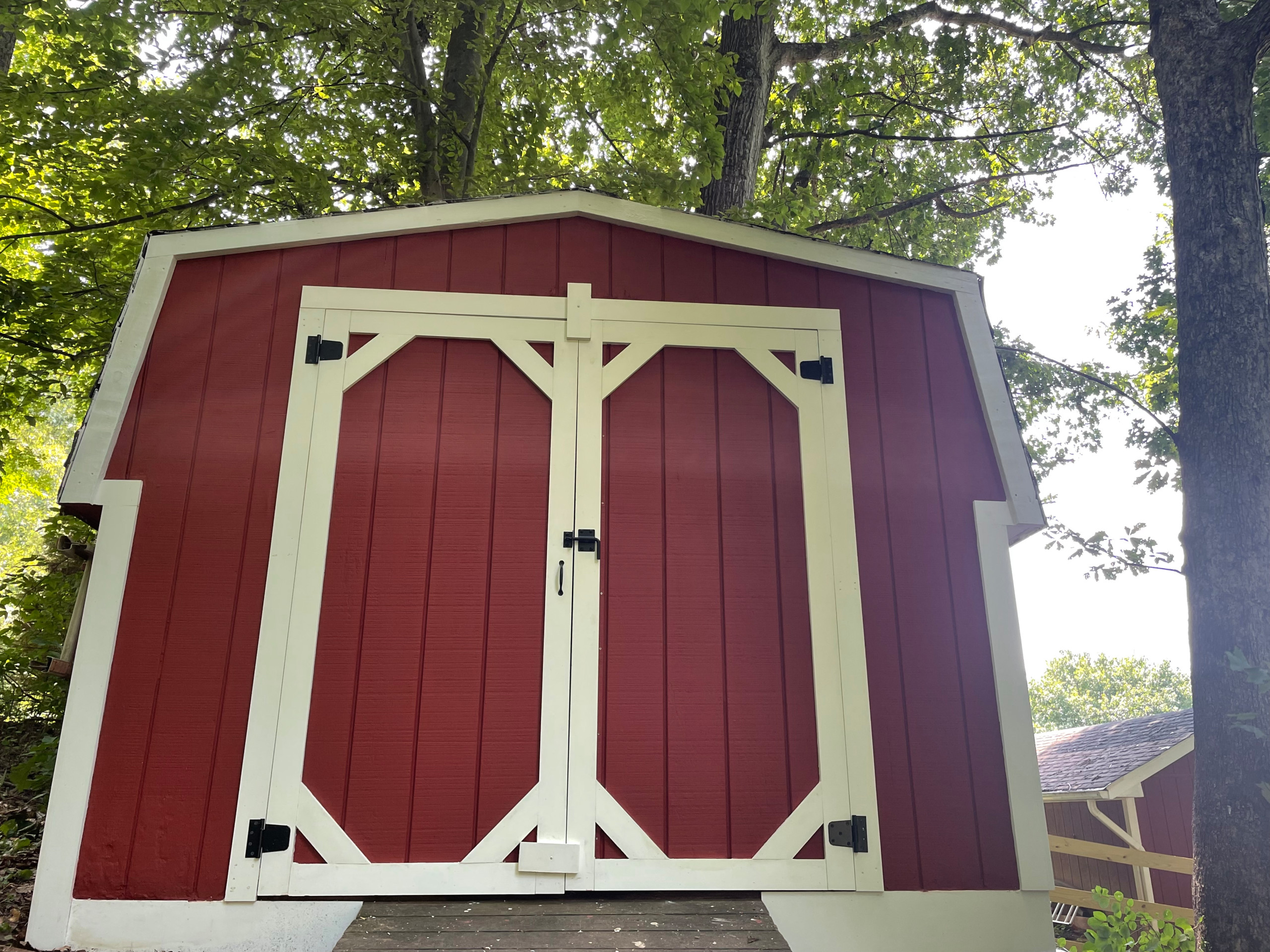 Storage shed remodeling