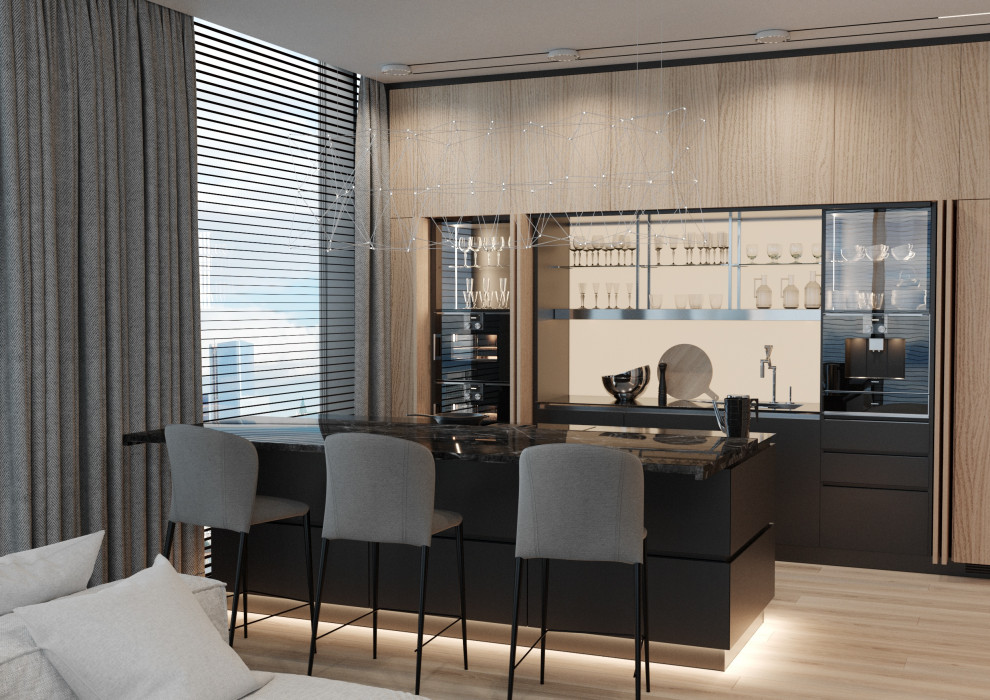 Кухня-гостиная