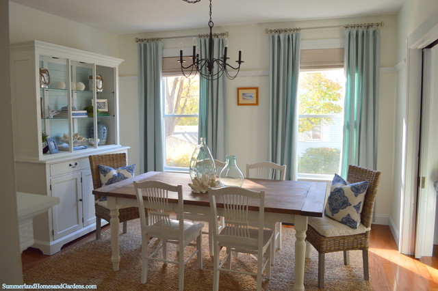 Coastal Inspired Dining Room - Beach Style - Dining Room - Boston - by