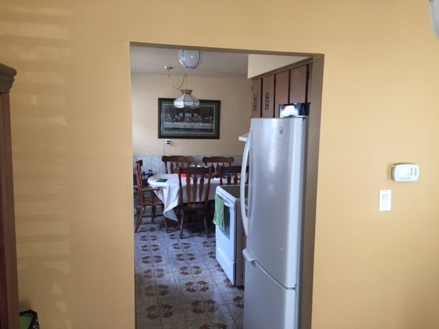 Main floor renovation including removing a bearing wall and full kitchen remodel